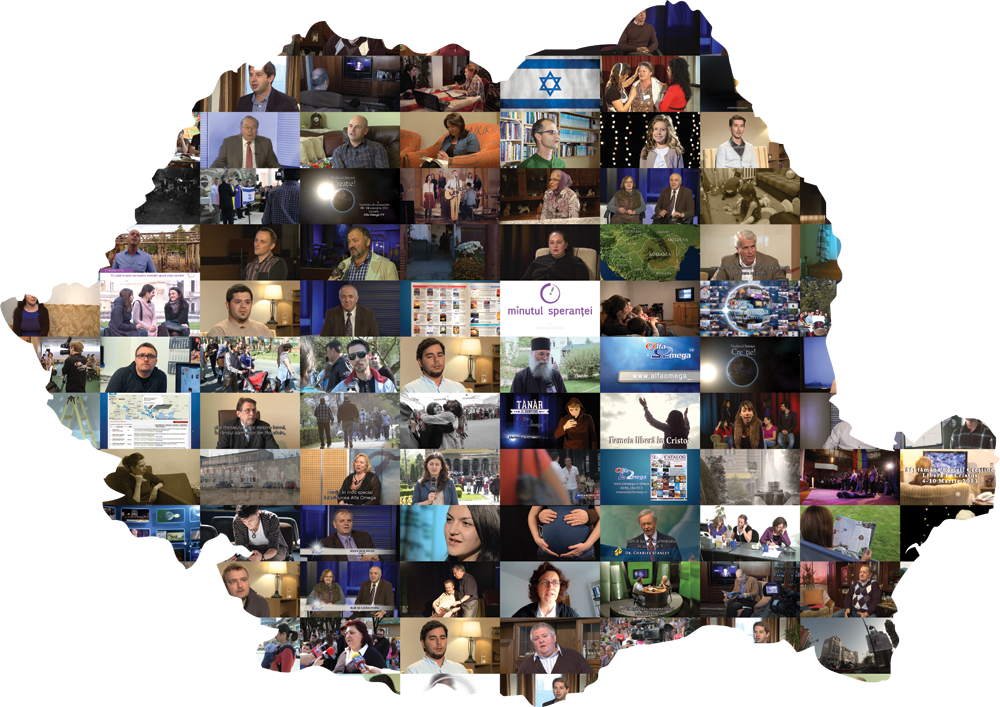 harta Romania ecrane 1000