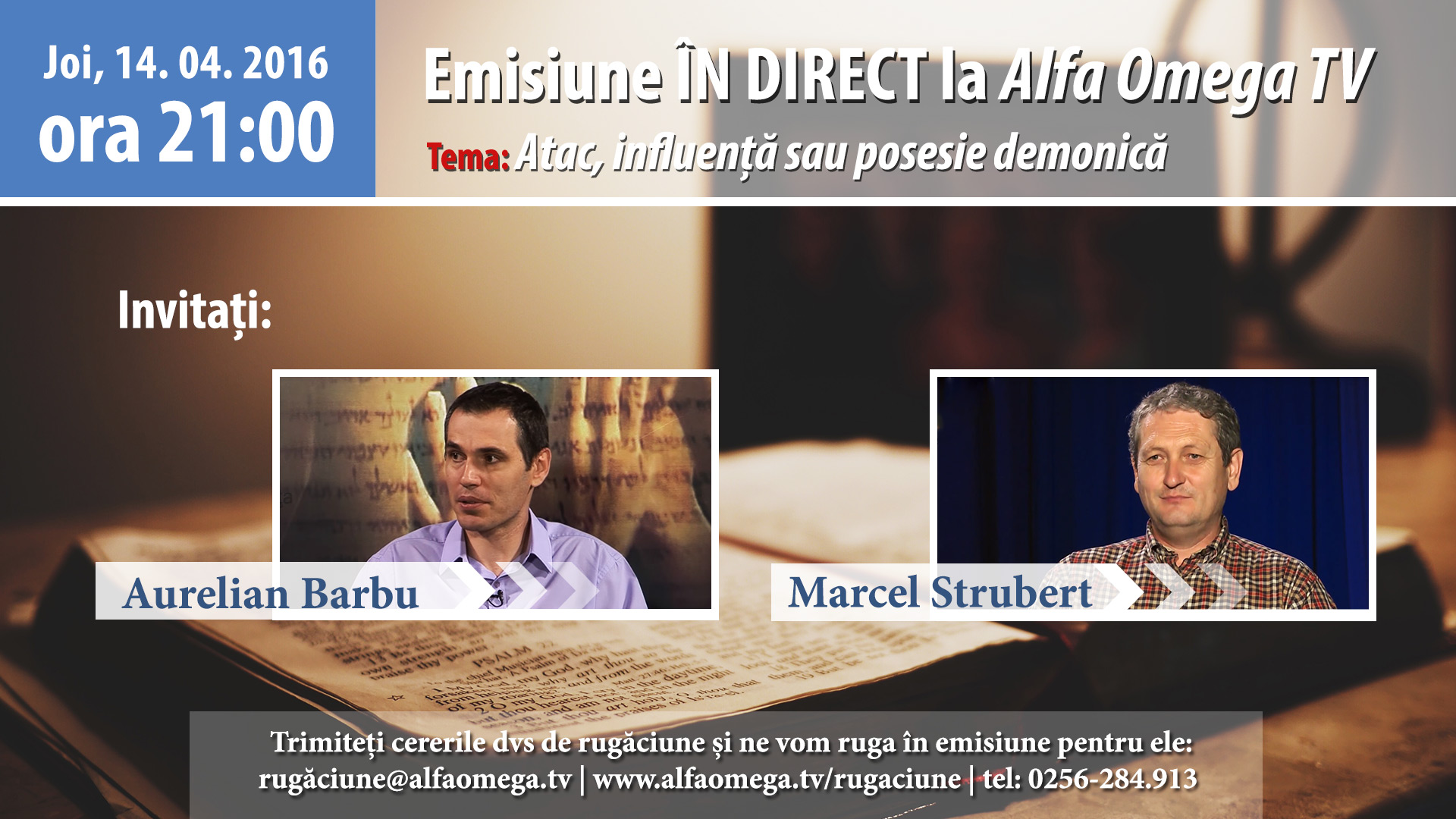 banner emisiune live 14.04 2016