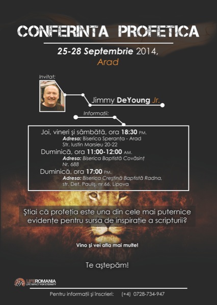 2014 conferintaprofetica arad sept25-28 JimmyDeYoung
