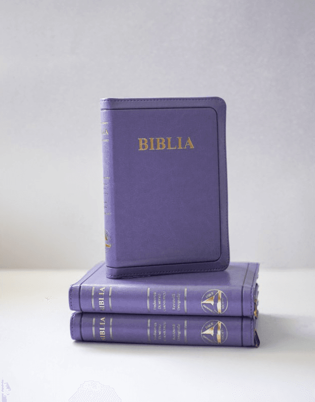 Biblie mică 047 ZTI PU albastră