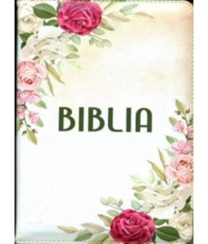 Biblie medie 056 ZTI alb floral